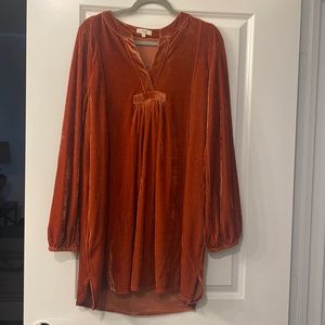 Womens Velvet Dress